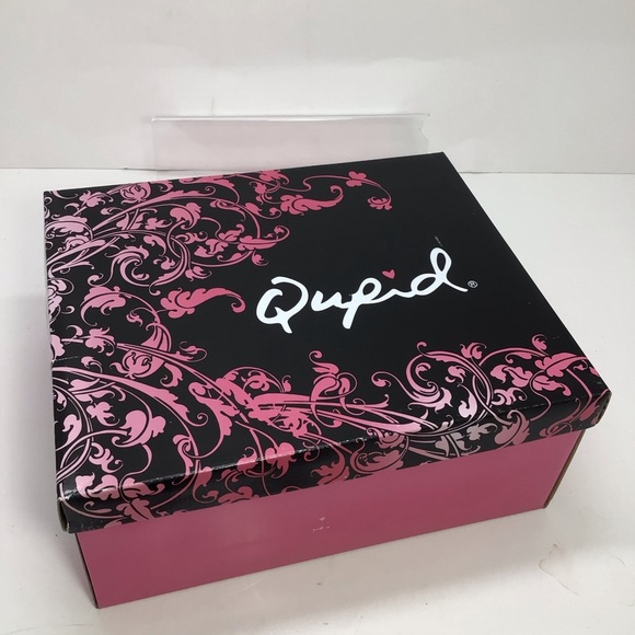 Qupid Denim Platform Metallic Mary Jane Stilettos - Picture 12 of 12